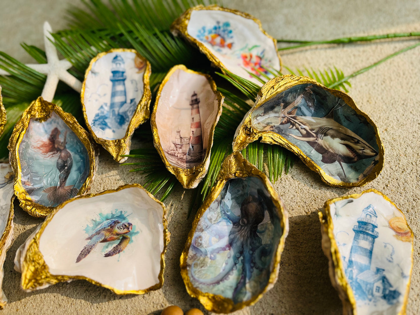 Oyster Shell Ring Dish