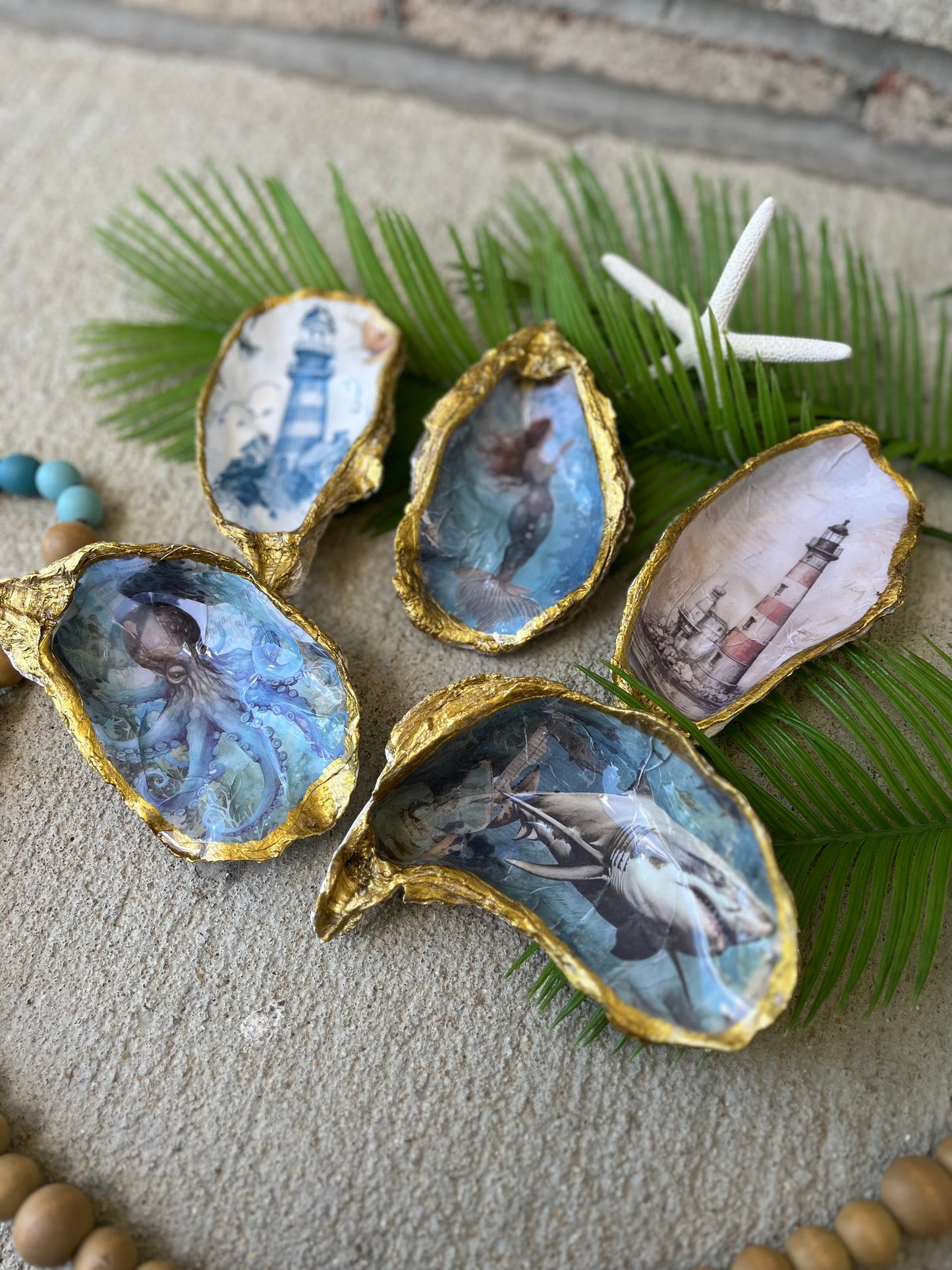 Oyster Shell Ring Dish