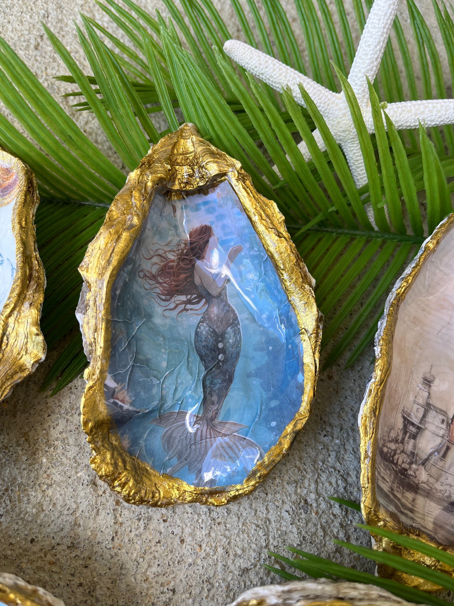 Oyster Shell Ring Dish