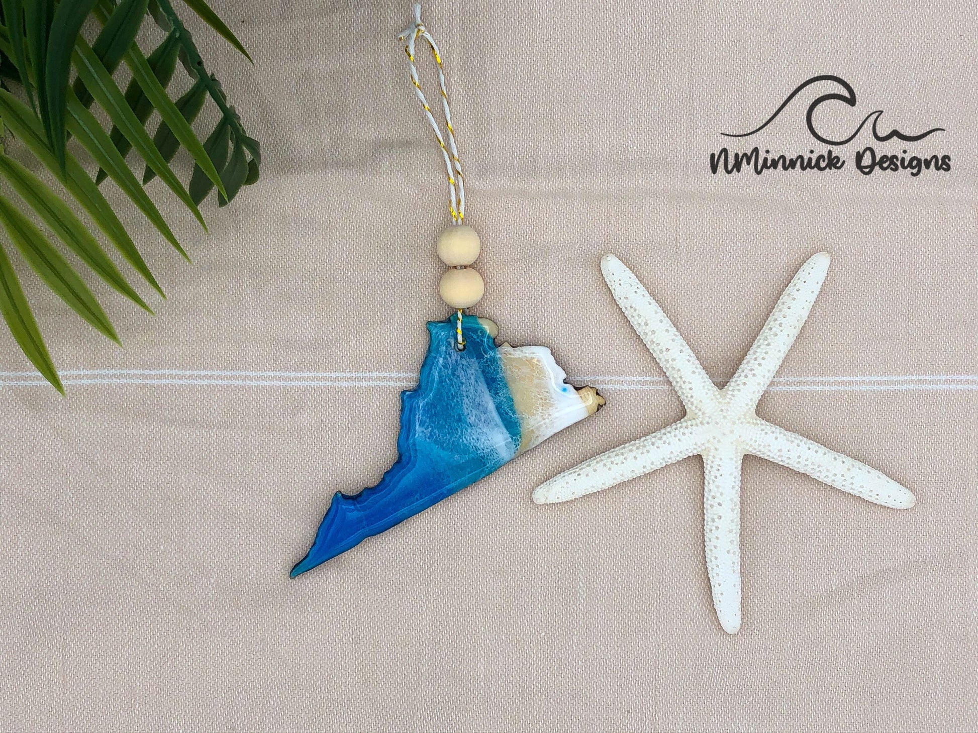 Virginia Beach Christmas Ornament