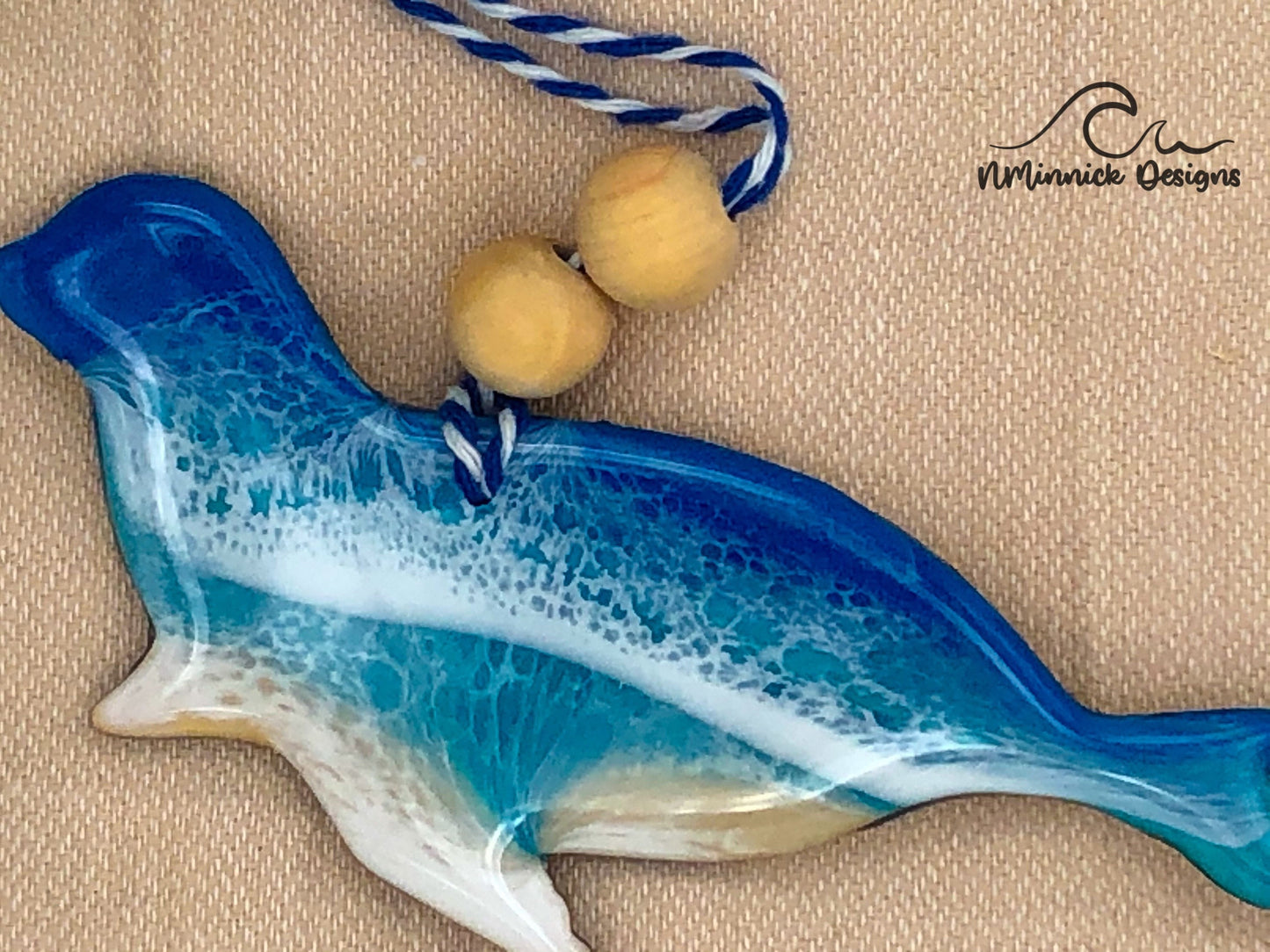 Harbor Seal Christmas Ornament