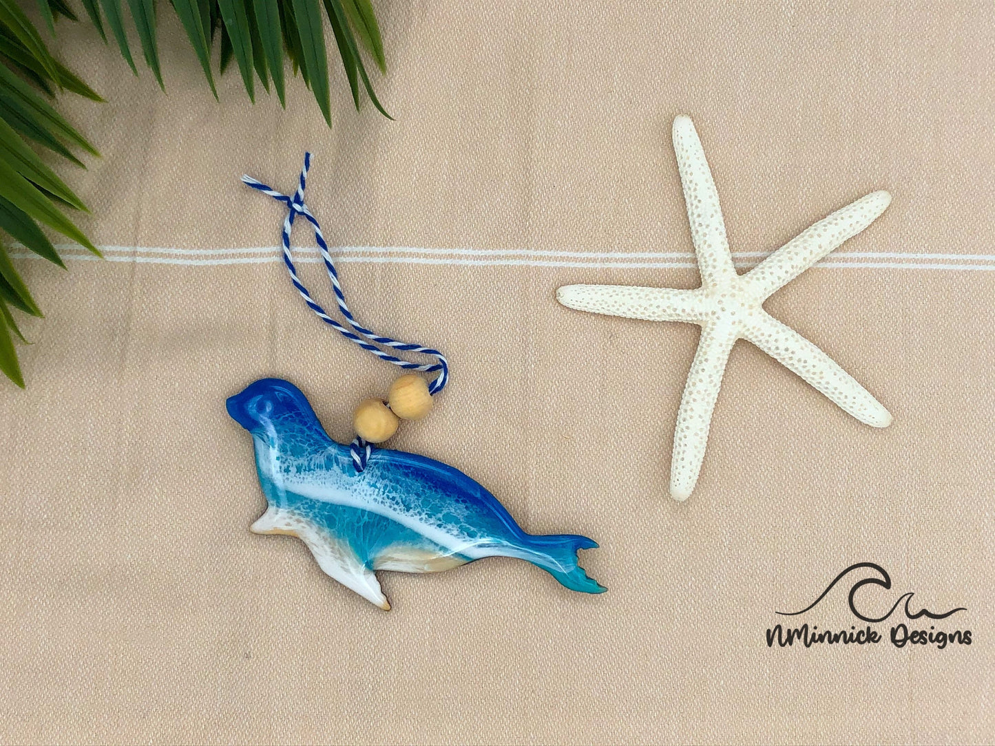 Harbor Seal Christmas Ornament