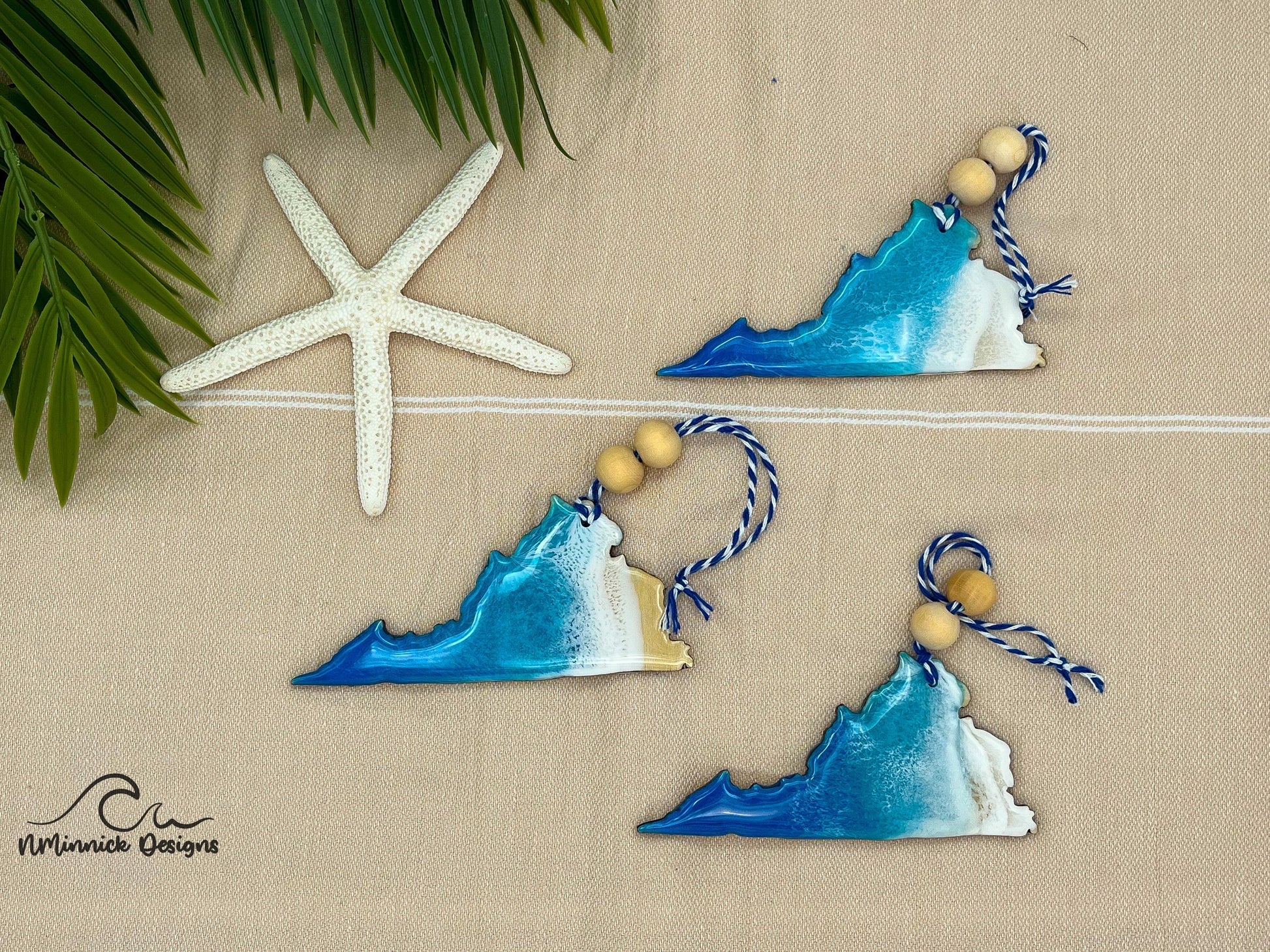 Virginia Beach Christmas Ornament