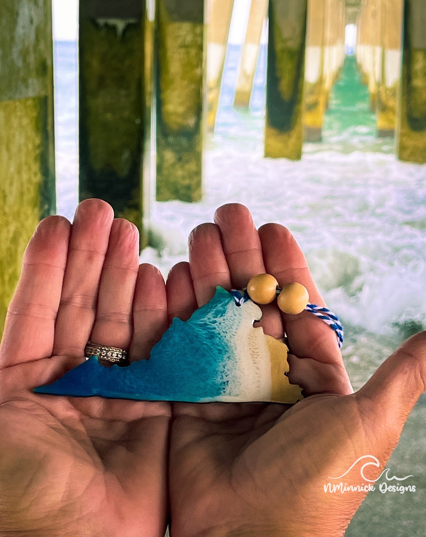 Virginia Beach Christmas Ornament