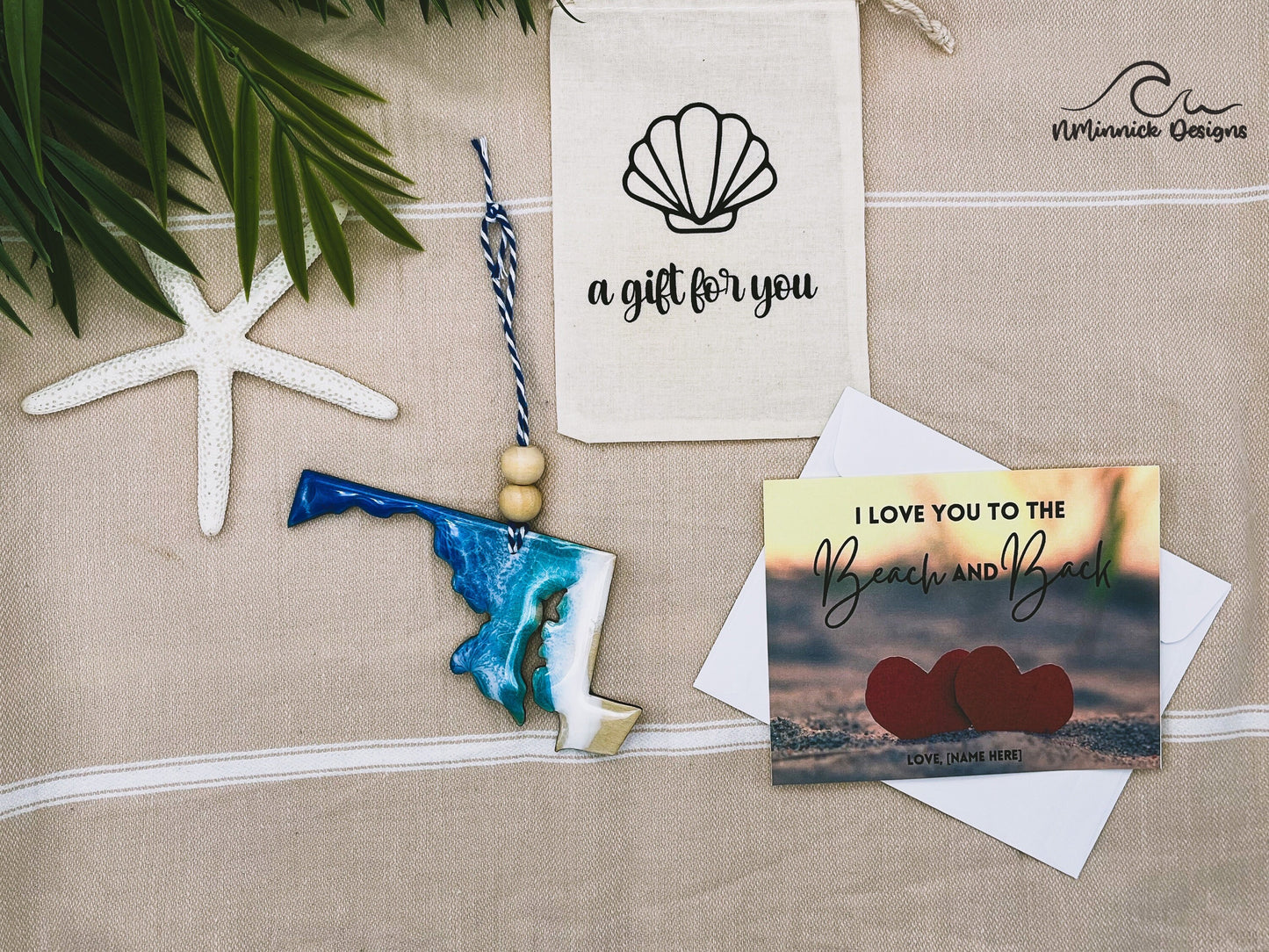 Maryland Ornament Gift Box with Keepsake Gift Bag and Custom Card
