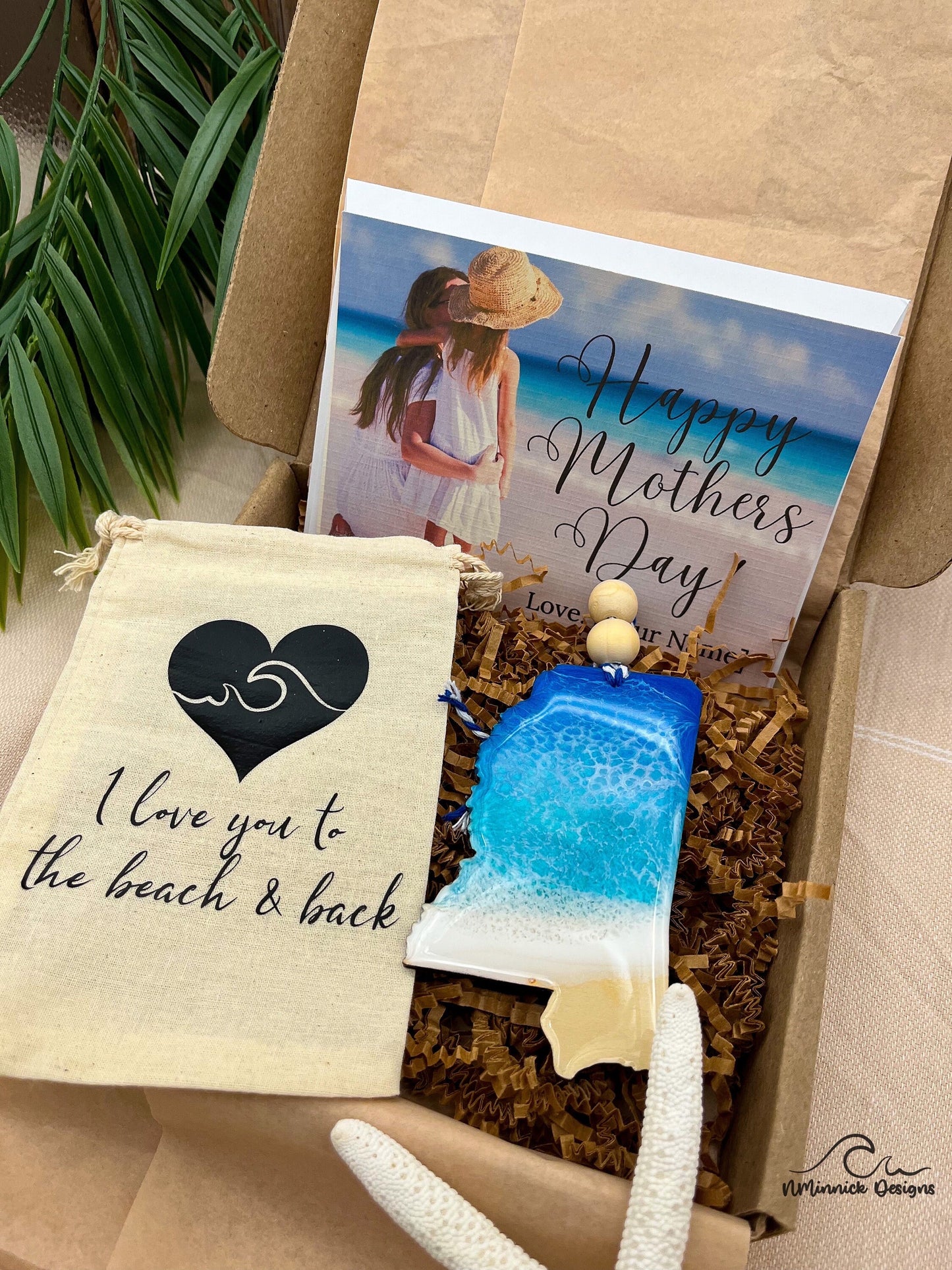 Mississippi Ornament Gift Box with Keepsake Ornament Gift Bag and Custom Card