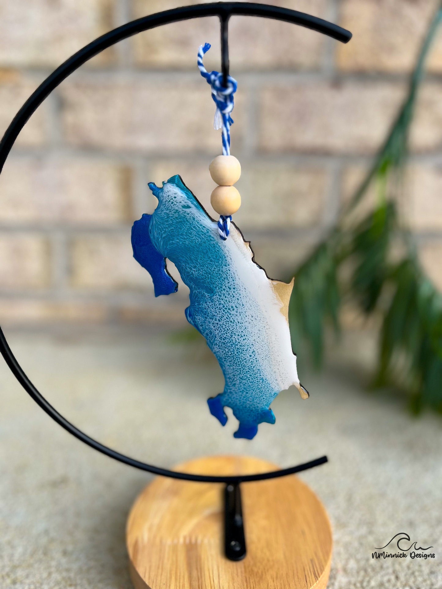 Costa Rica Beach Christmas Ornament