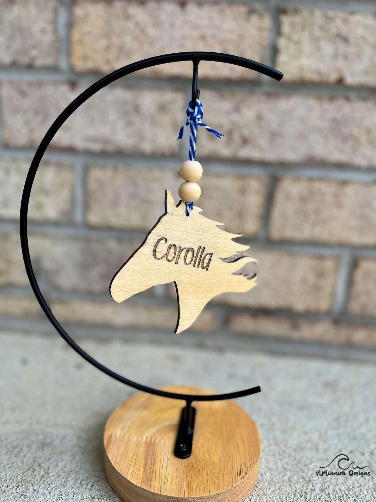 Outer Banks Wild Horse Beach Ornament