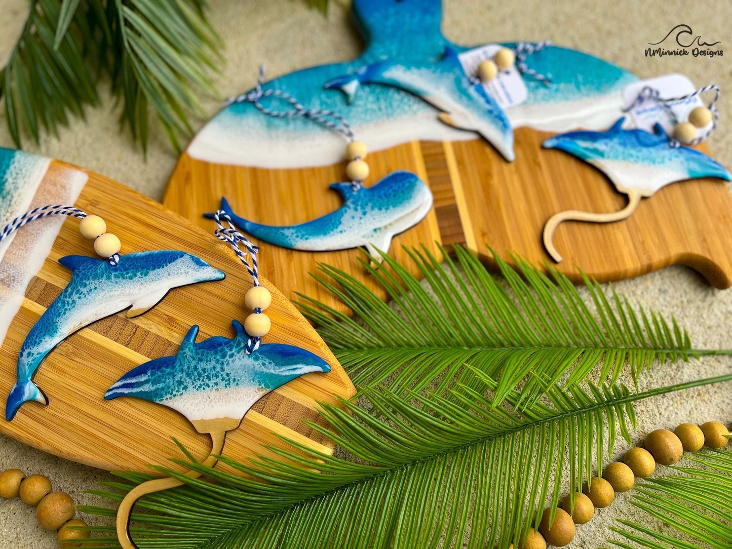 Whale Shark Ocean Resin Ornament
