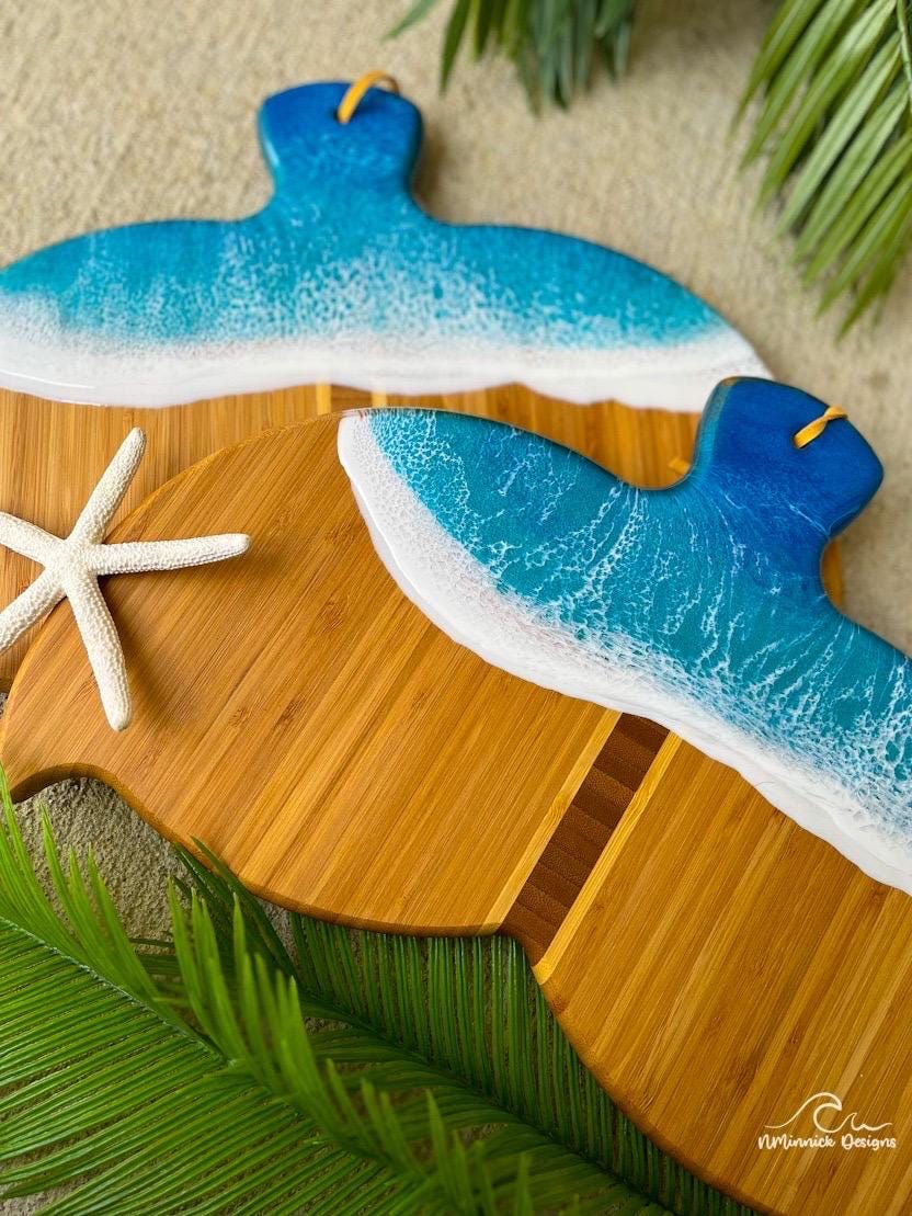 Whale Fin Ocean Breakfast Board