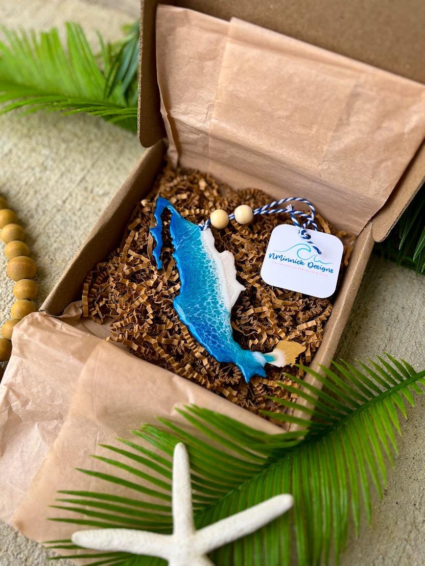 Mexico Beach Christmas Ornament