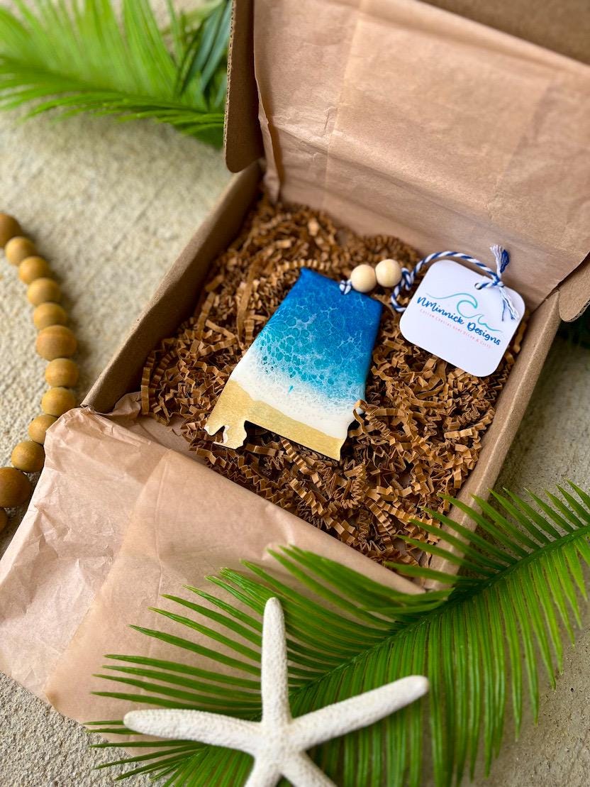 Alabama Beach Christmas Ornament