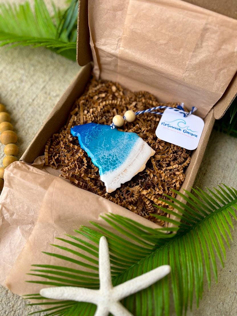 South Carolina Beach Christmas Ornament