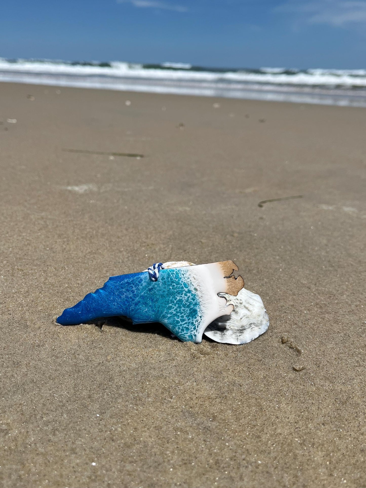 North Carolina Beach Christmas Ornament