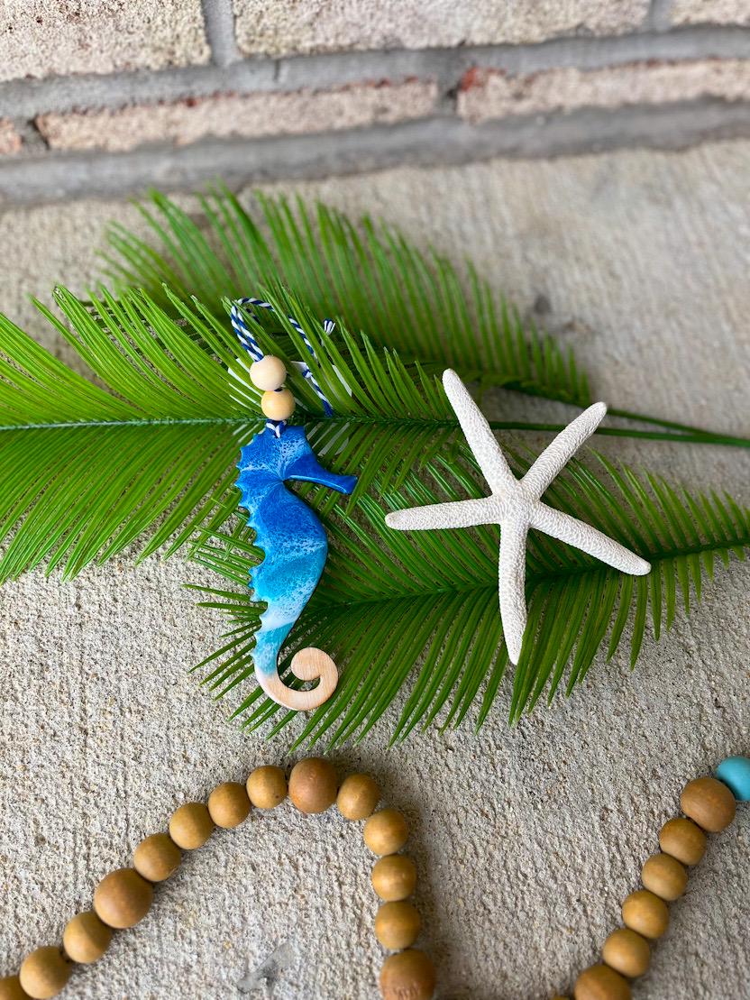 Seahorse Christmas Ornament