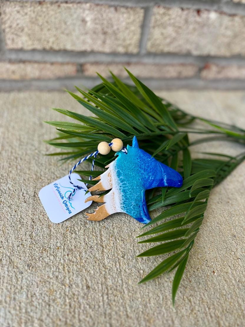 Outer Banks Wild Horse Beach Ornament
