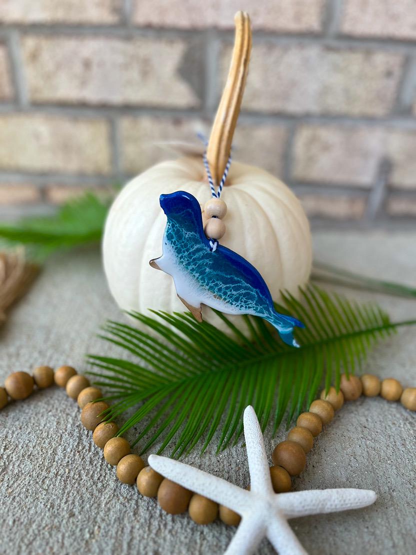 Harbor Seal Christmas Ornament