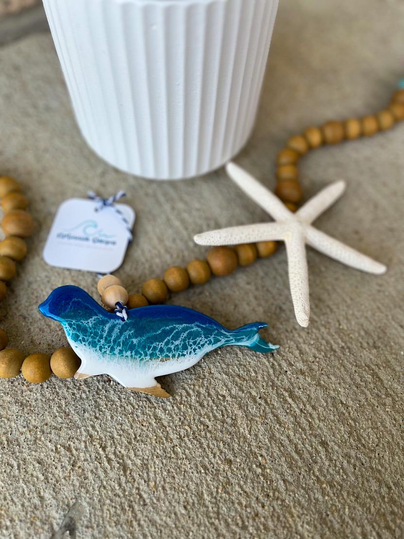 Harbor Seal Christmas Ornament