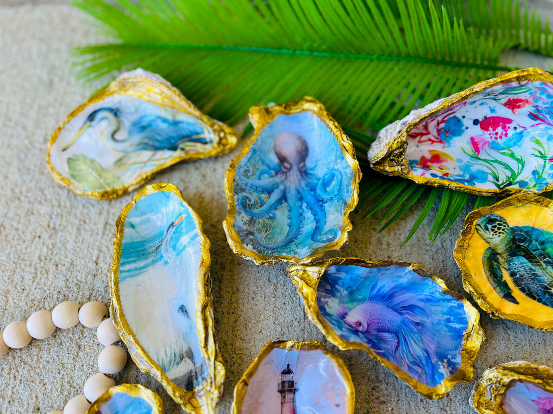 Oyster Shell Ring Dish
