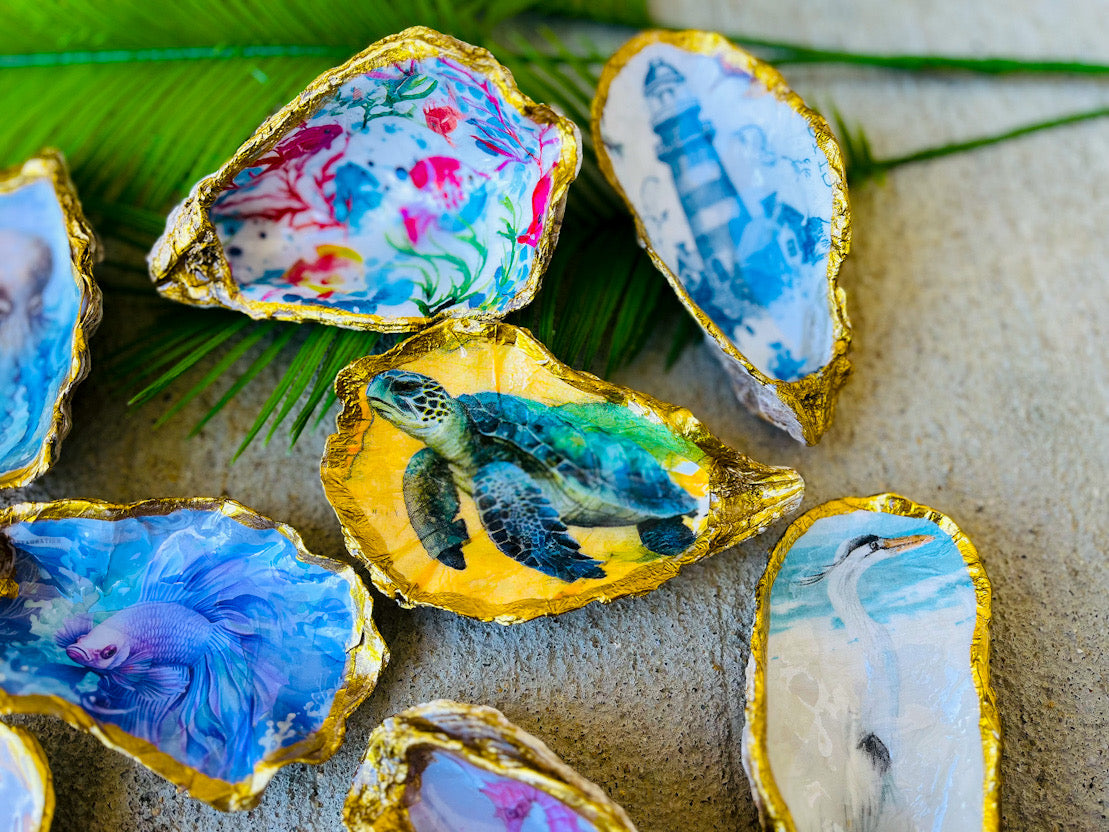 Oyster Shell Ring Dish