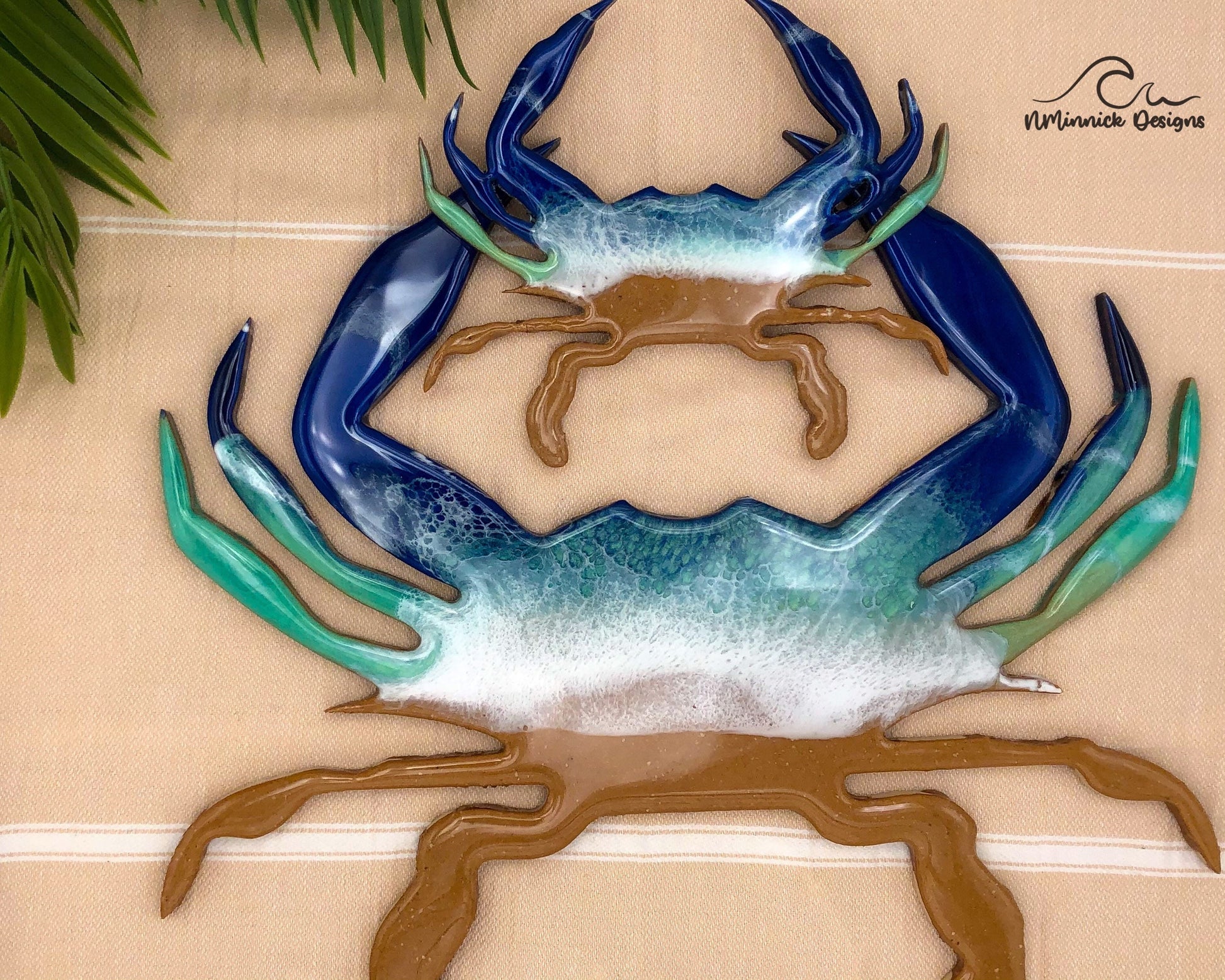 Crab Wall Art, Crab Decor, Beach House Decor, Ocean Wall Art, Under the Sea, Coastal Wall Art
