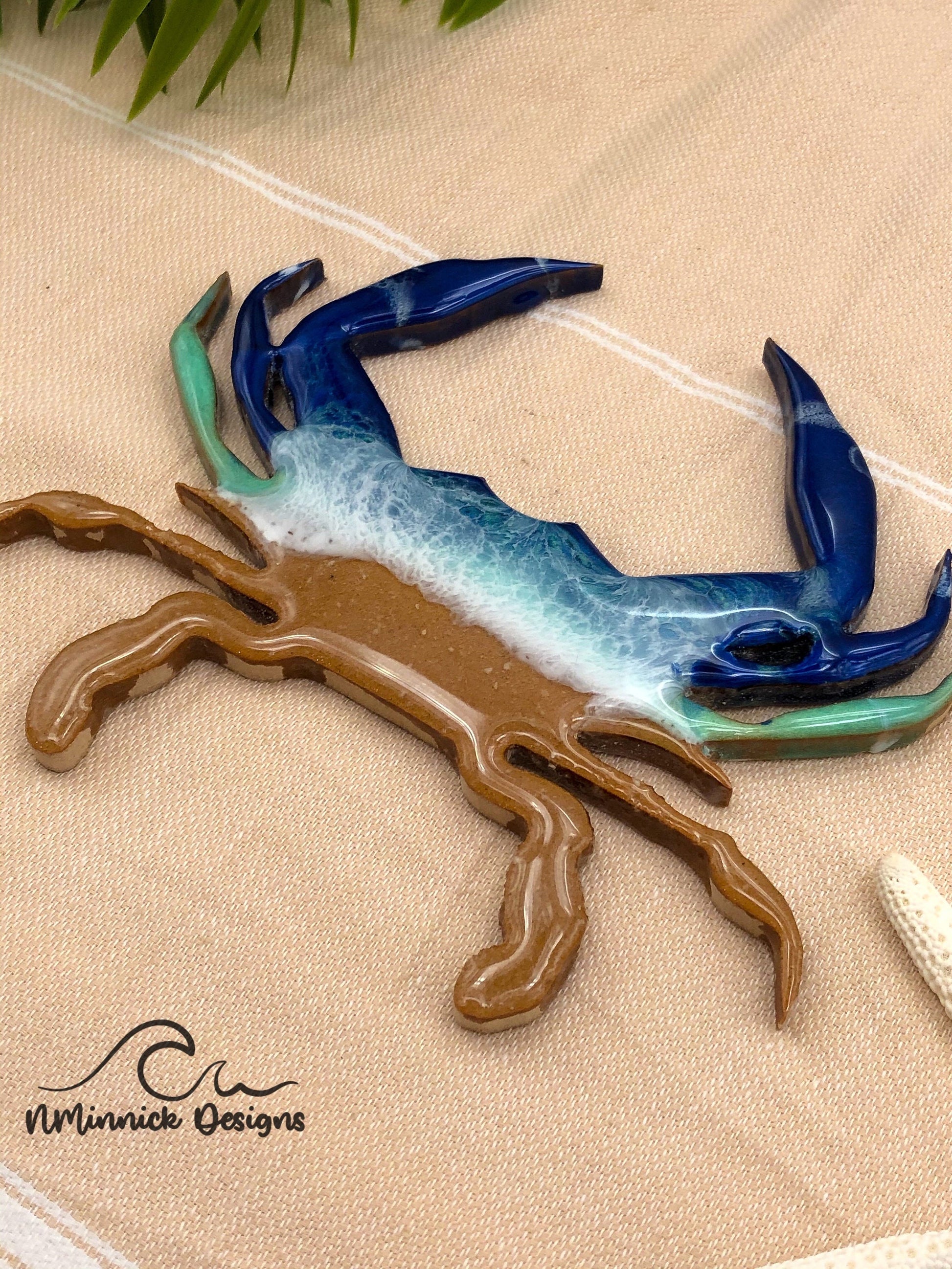 Crab Wall Art, Crab Decor, Beach House Decor, Ocean Wall Art, Under the Sea, Coastal Wall Art