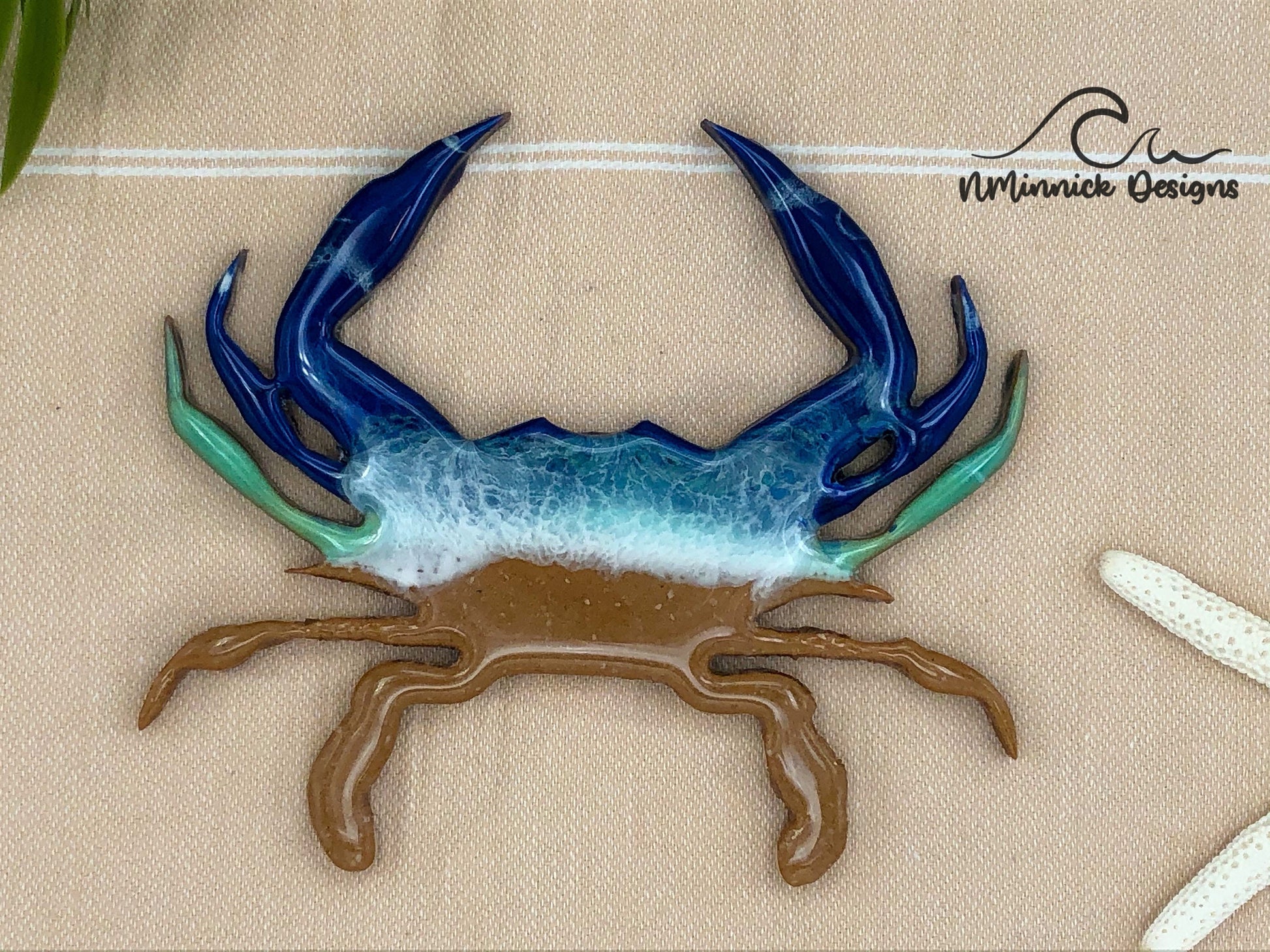 Crab Wall Art, Crab Decor, Beach House Decor, Ocean Wall Art, Under the Sea, Coastal Wall Art