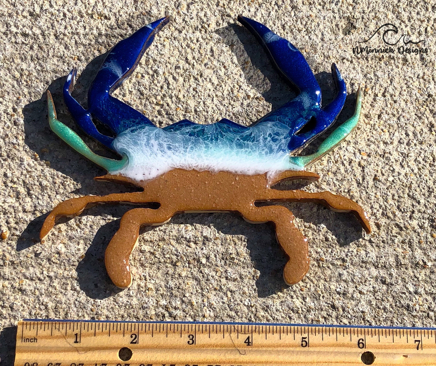 Crab Wall Art, Crab Decor, Beach House Decor, Ocean Wall Art, Under the Sea, Coastal Wall Art