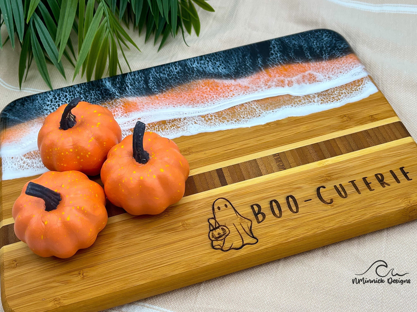Boo Cuterie - Halloween Charcuterie Board, Coastal Halloween, Appetizer Board, Spooky Season, Halloween Party Decor, Halloween Decorations
