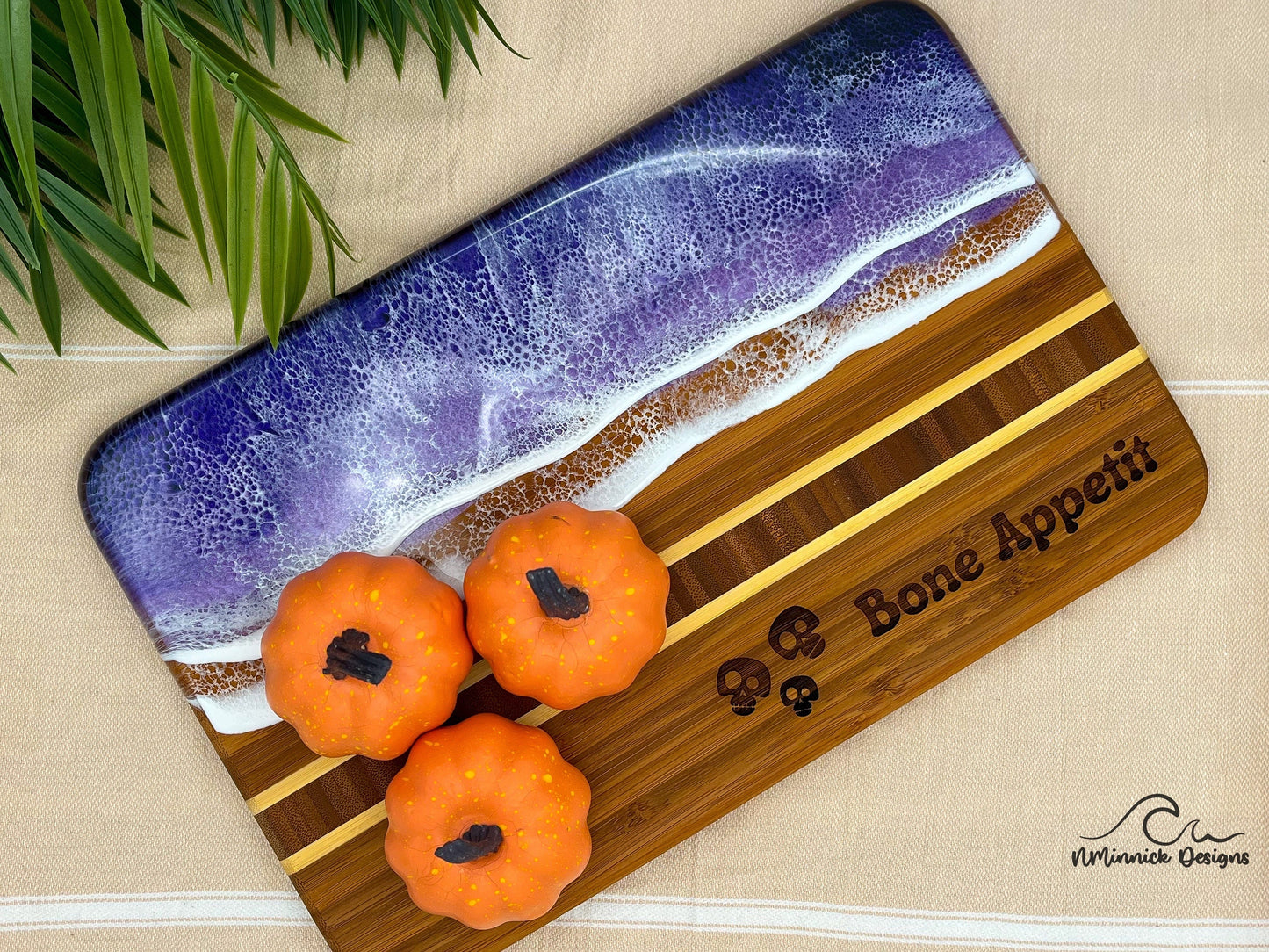 Bone Appetit - Halloween Charcuterie Board, Halloween Kitchen, Coastal Halloween, Halloween Humor, Halloween Party Decor, Spooky Season