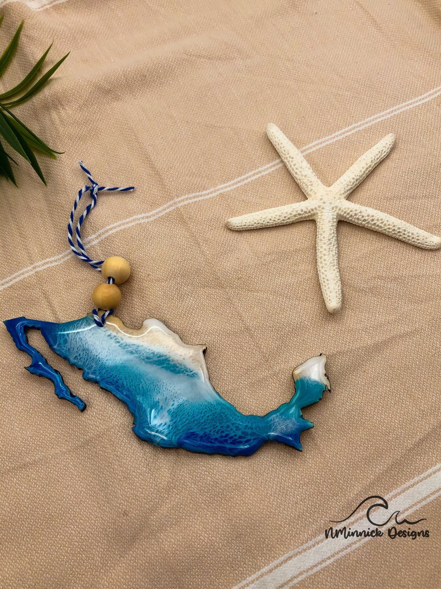 Mexico Beach Christmas Ornament
