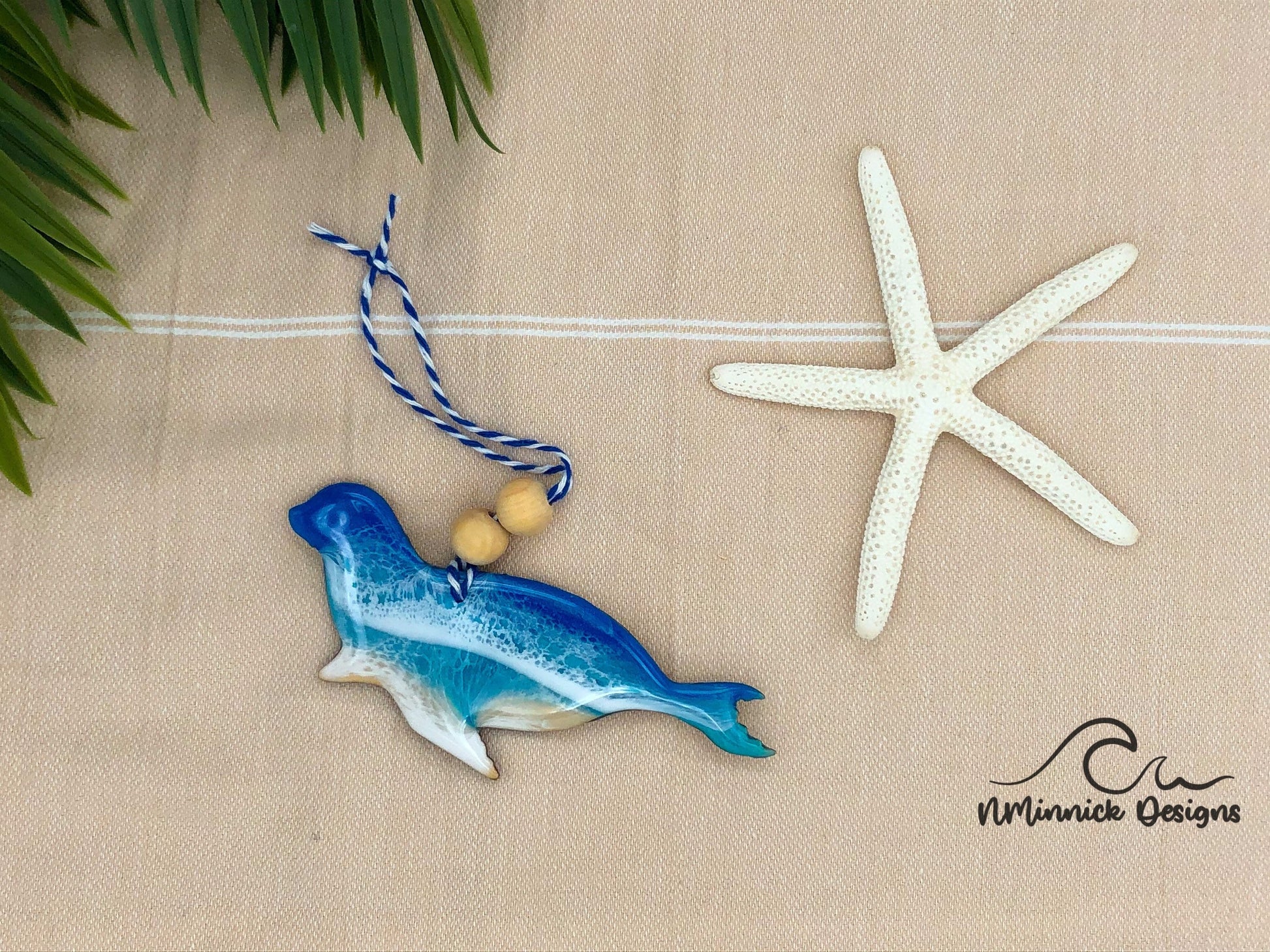 Harbor Seal Christmas Ornament