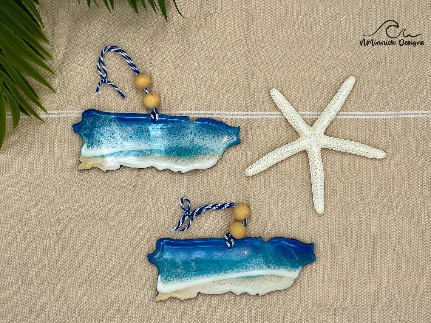 Puerto Rico Beach Ornament