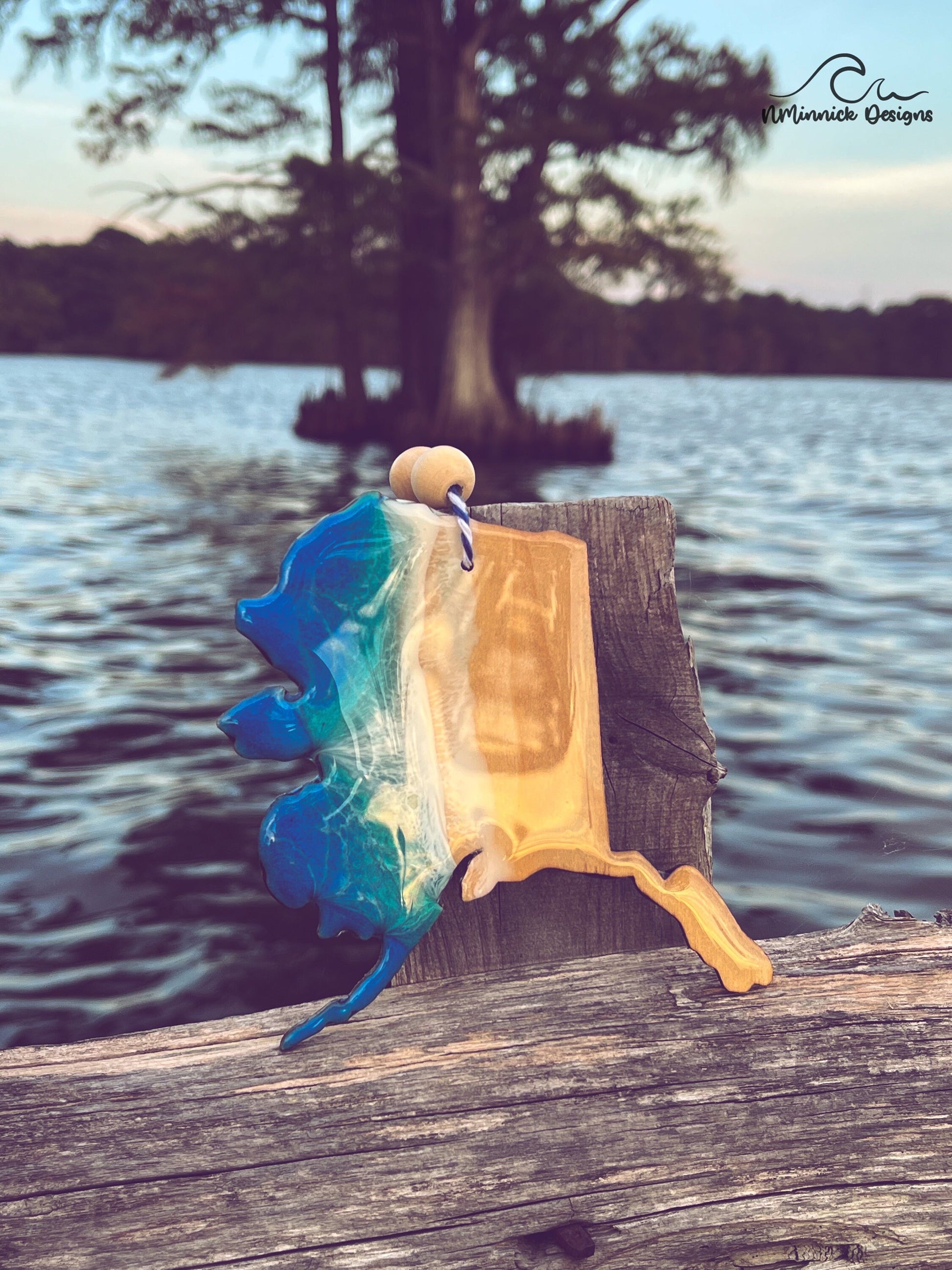 Alaska Beach Christmas Ornament