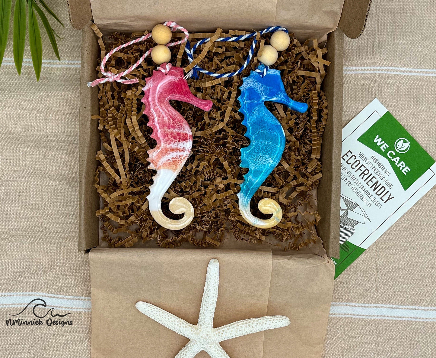 Seahorse Christmas Ornament