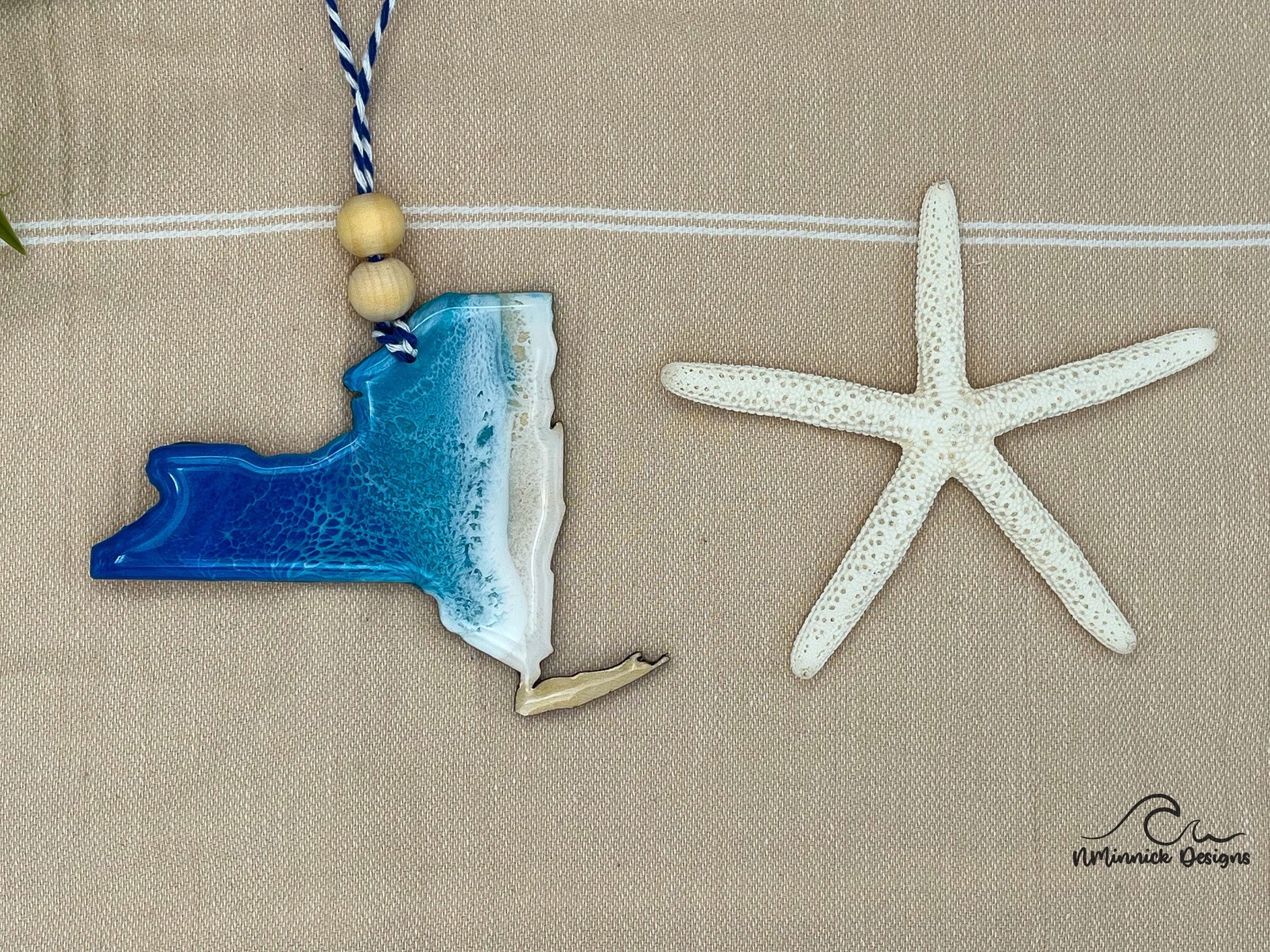 New York Beach Ornament
