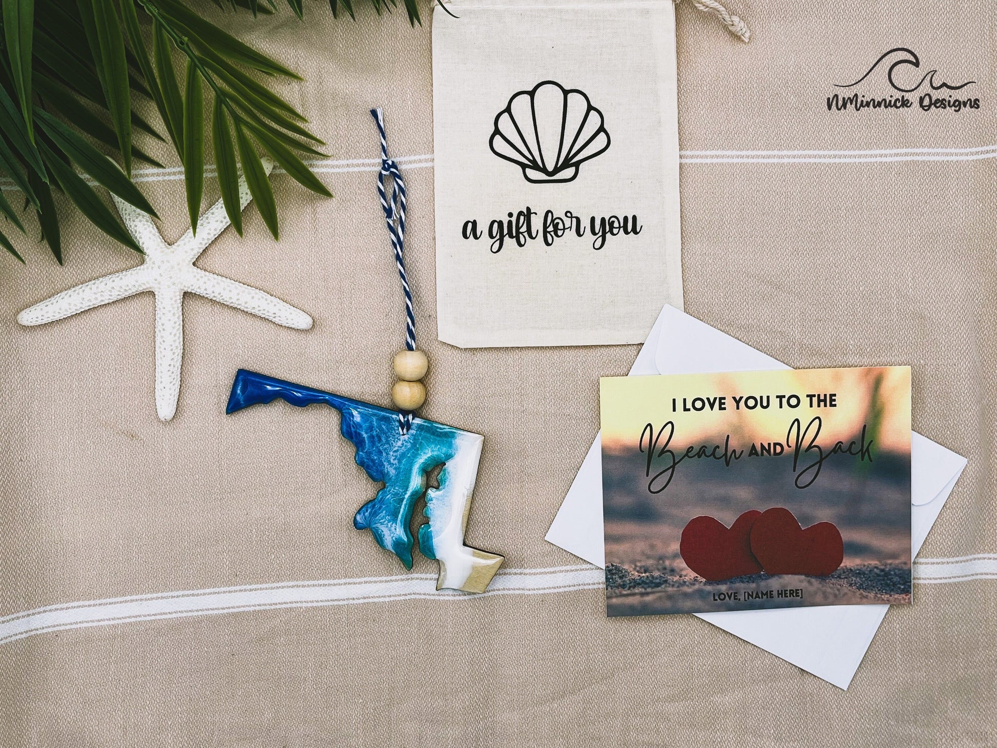 Maryland Ornament Gift Box with Keepsake Gift Bag and Custom Card