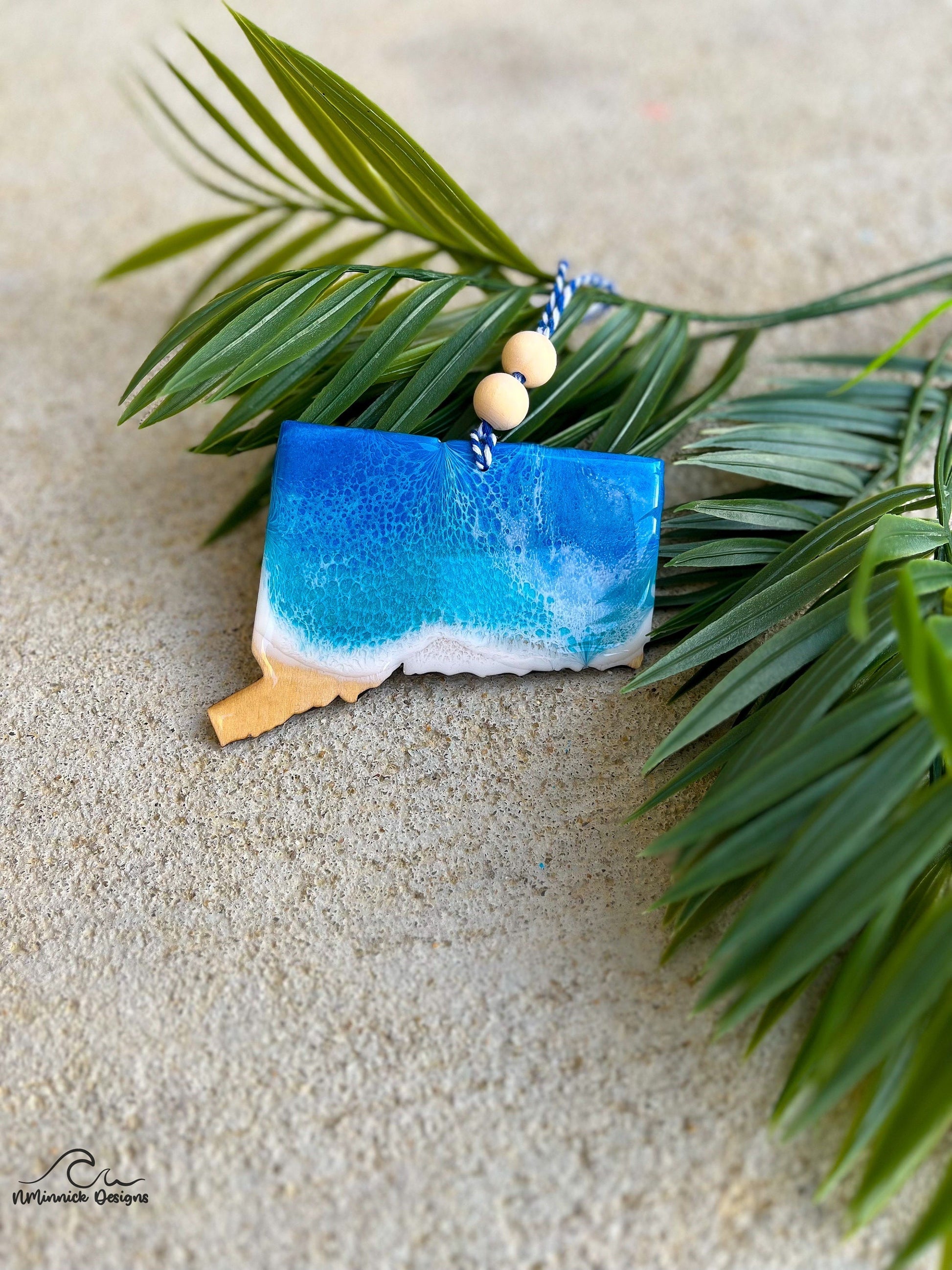 Connecticut Beach Ornament