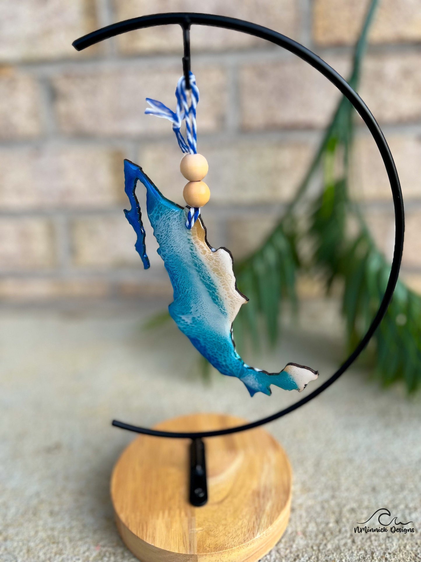 Mexico Beach Christmas Ornament