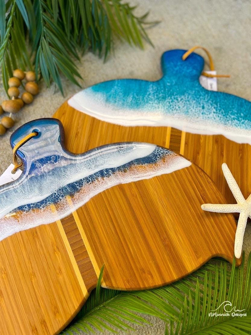 Whale Fin Ocean Breakfast Board