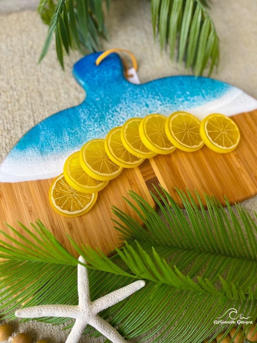 Whale Fin Ocean Breakfast Board