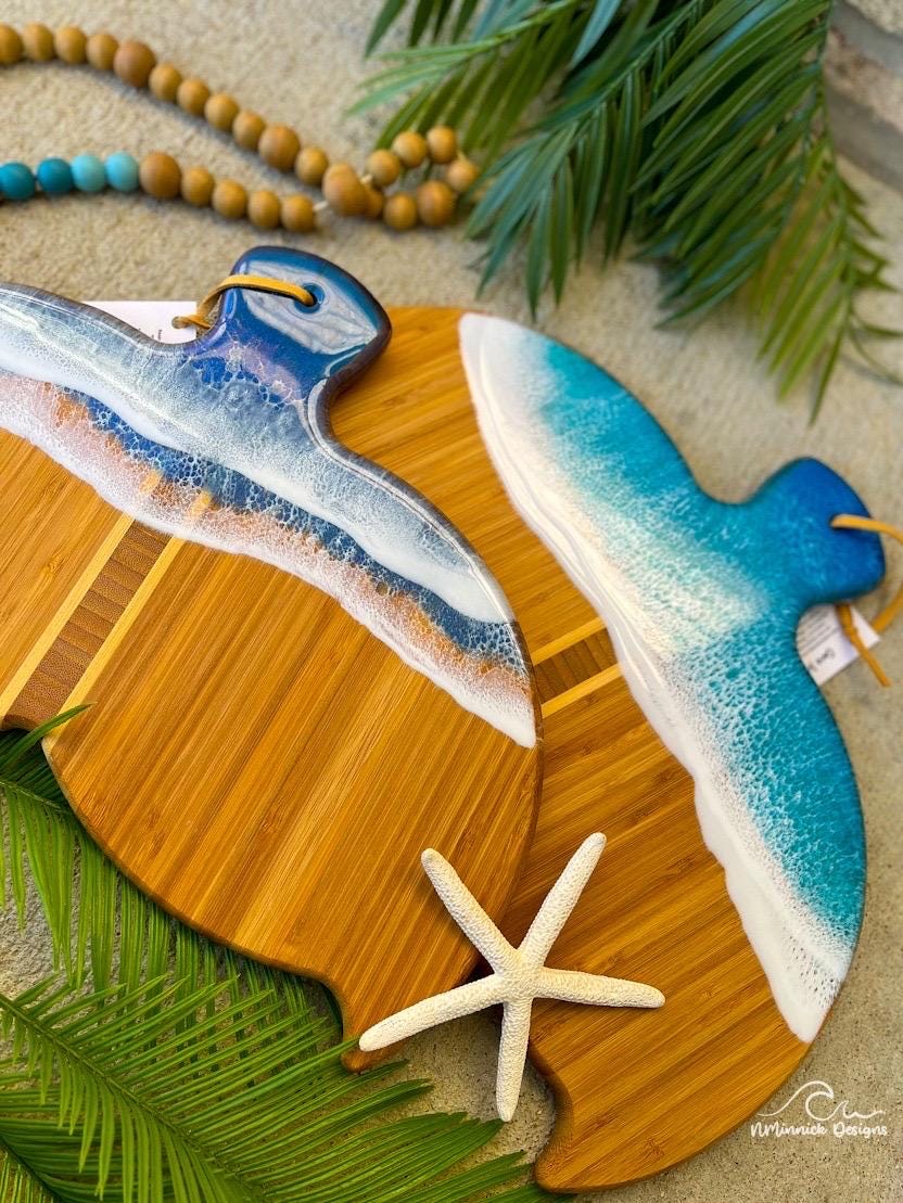 Whale Fin Ocean Breakfast Board