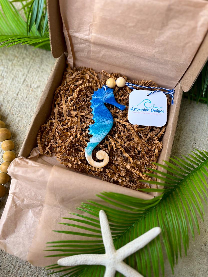 Seahorse Christmas Ornament