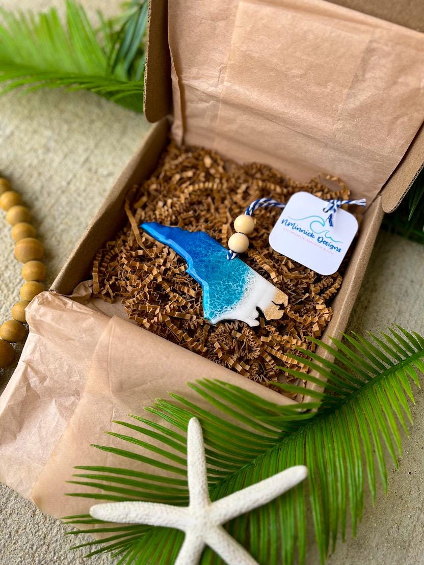 North Carolina Beach Christmas Ornament