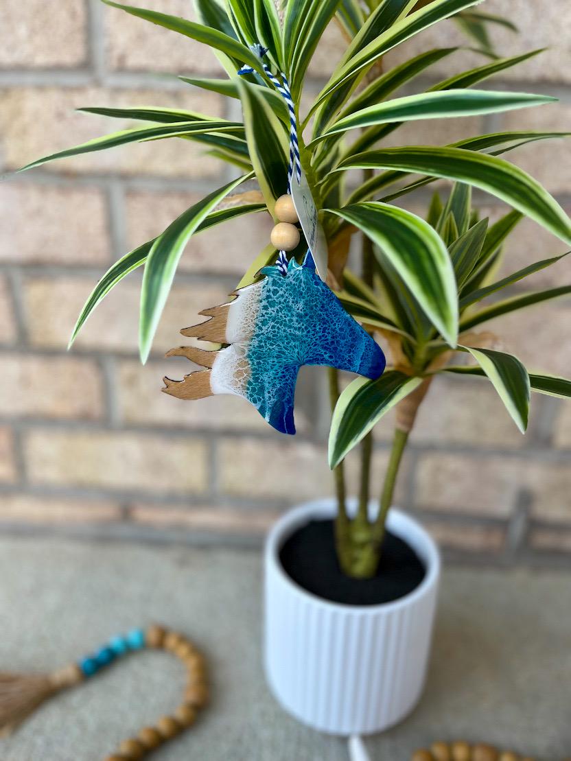 Outer Banks Wild Horse Beach Ornament