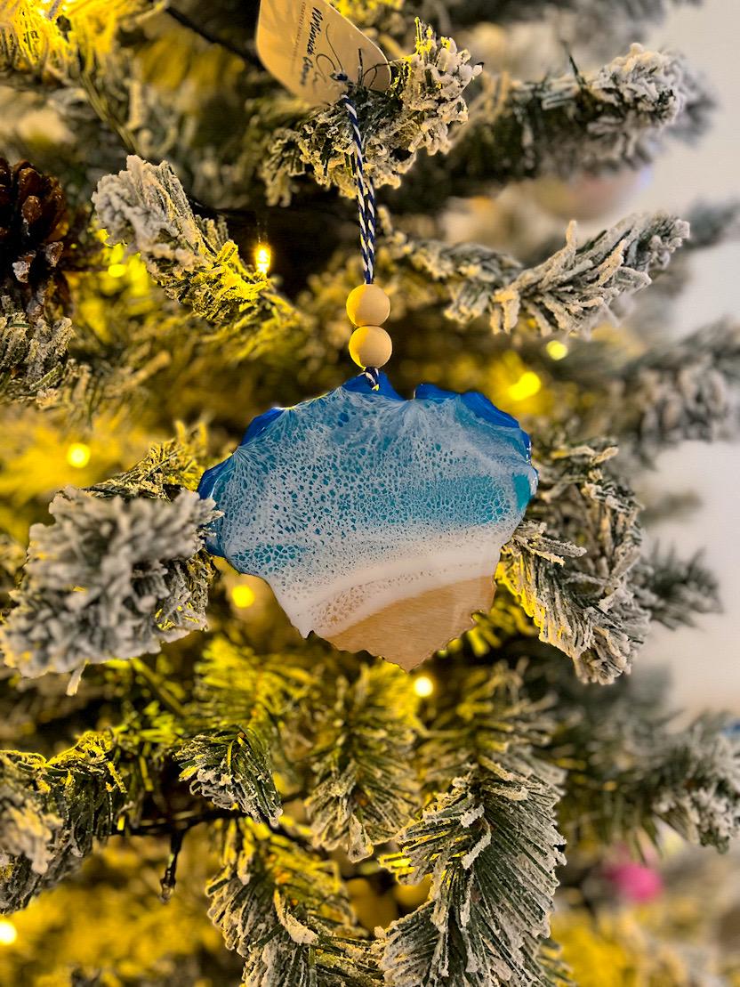 Hawaii Beach Ornaments - Hawaii, Maui, Oahu, Kauai