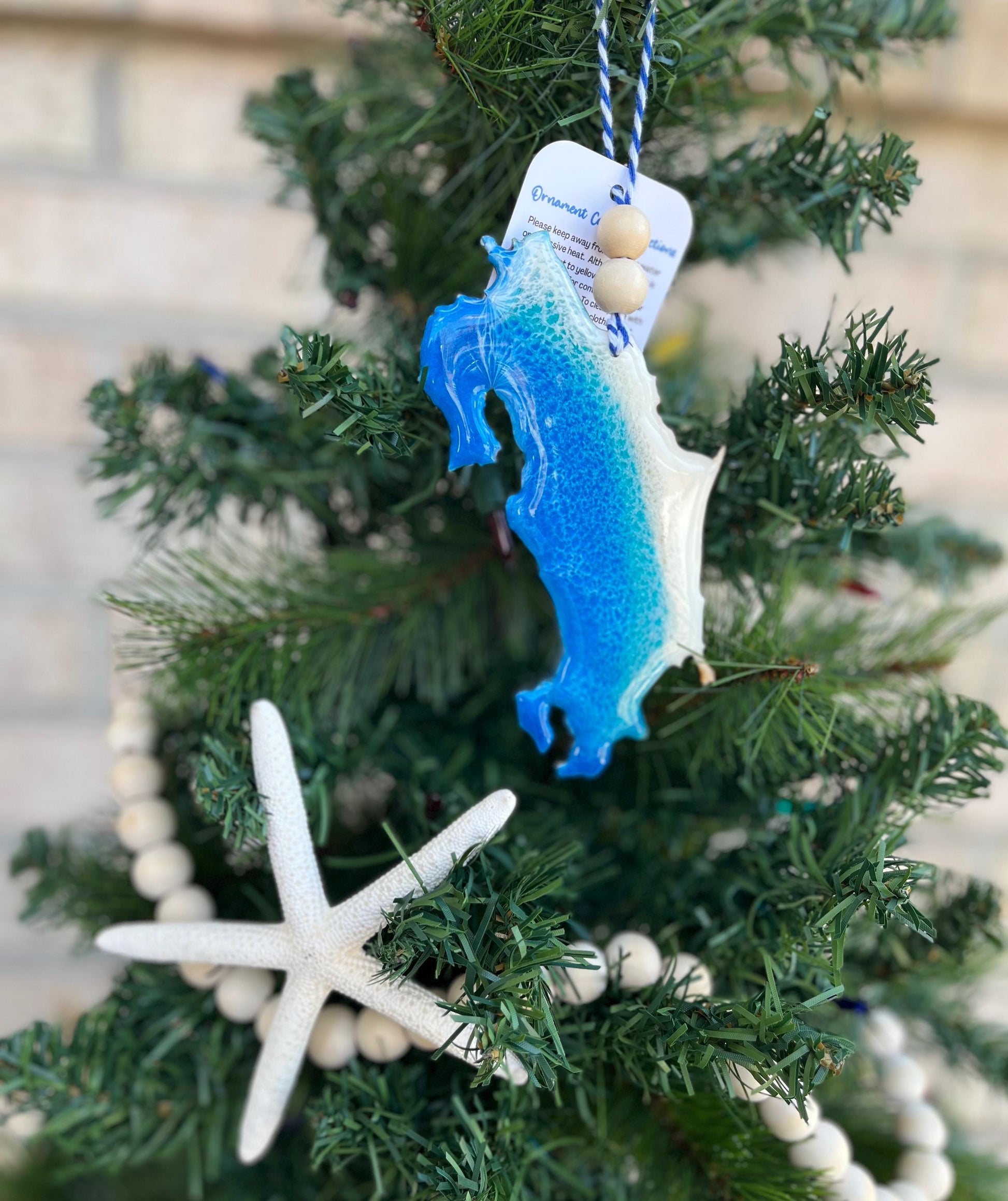 Costa Rica Beach Ornament