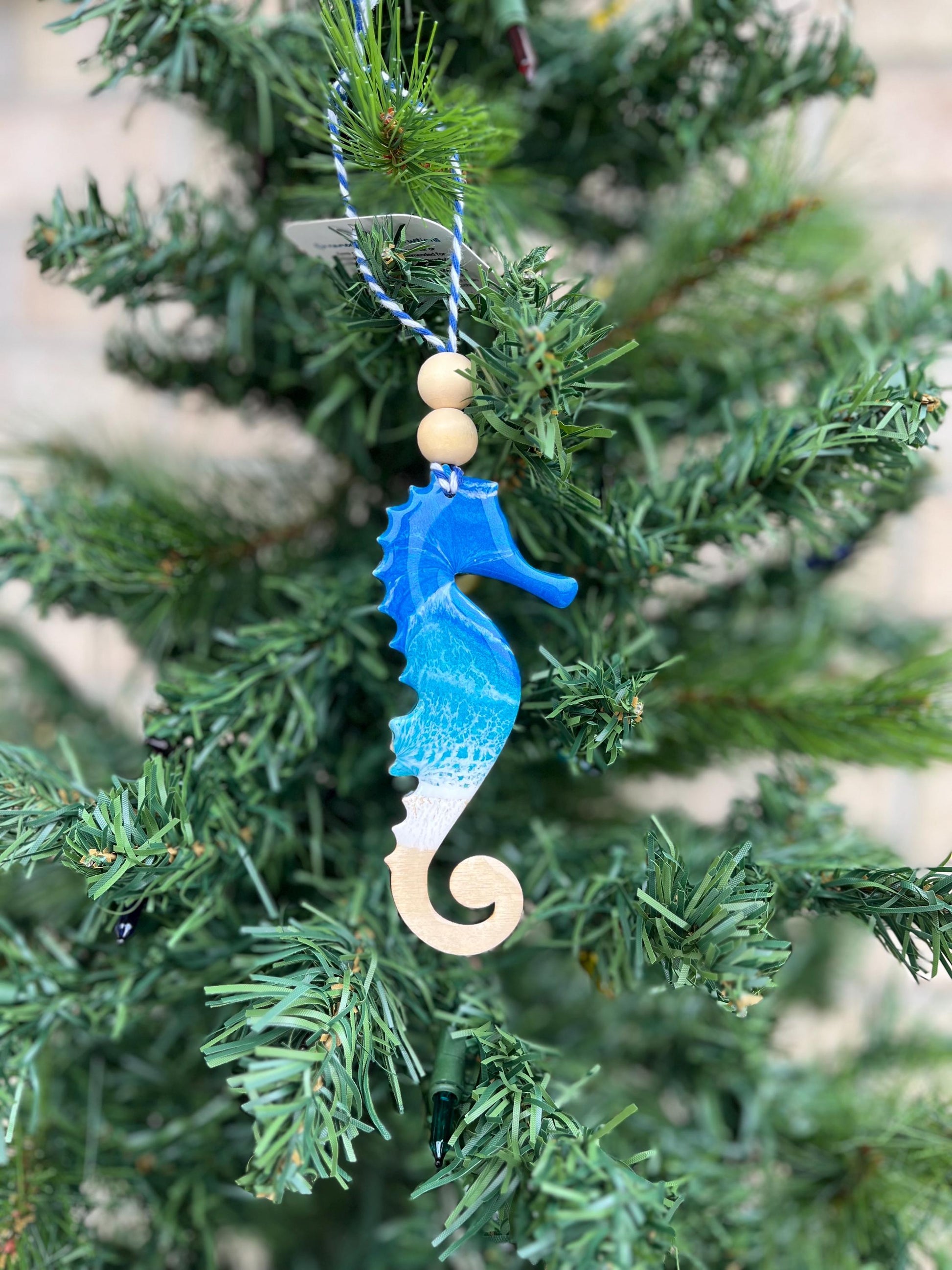 Seahorse Beach Ornament