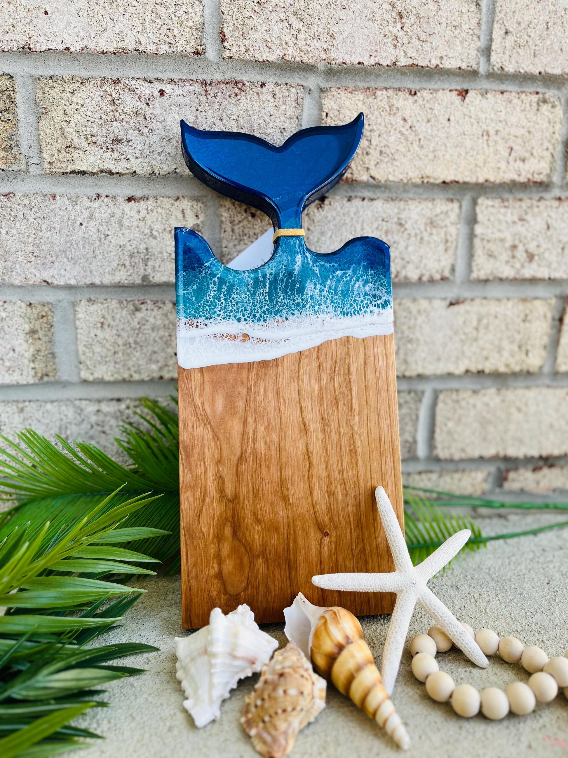 Mermaid Tail Charcuterie Board