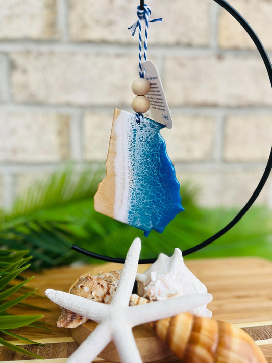 Georgia Beach Ornament